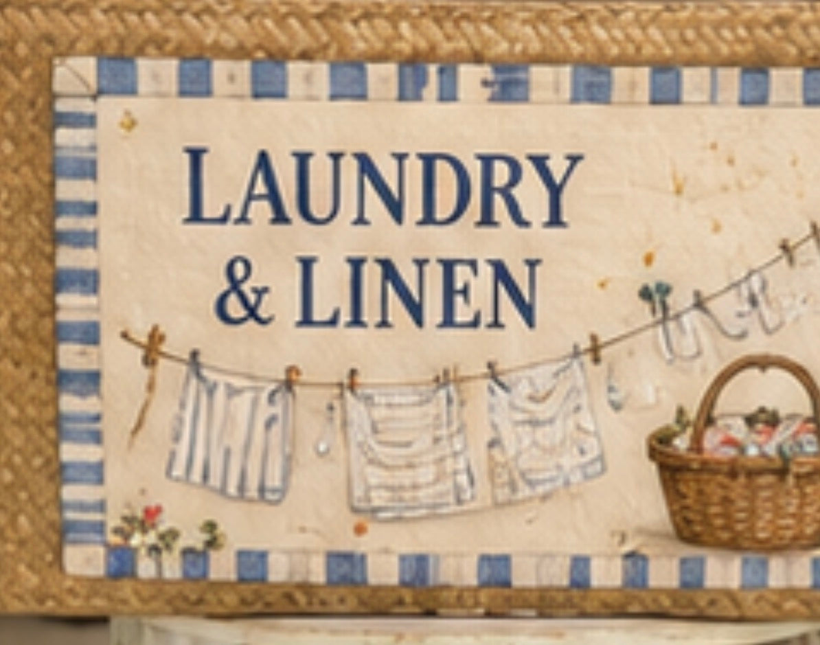 Customised Hand Painted Basket Home