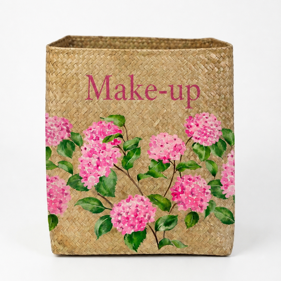 Personalised Floral Storage Basket