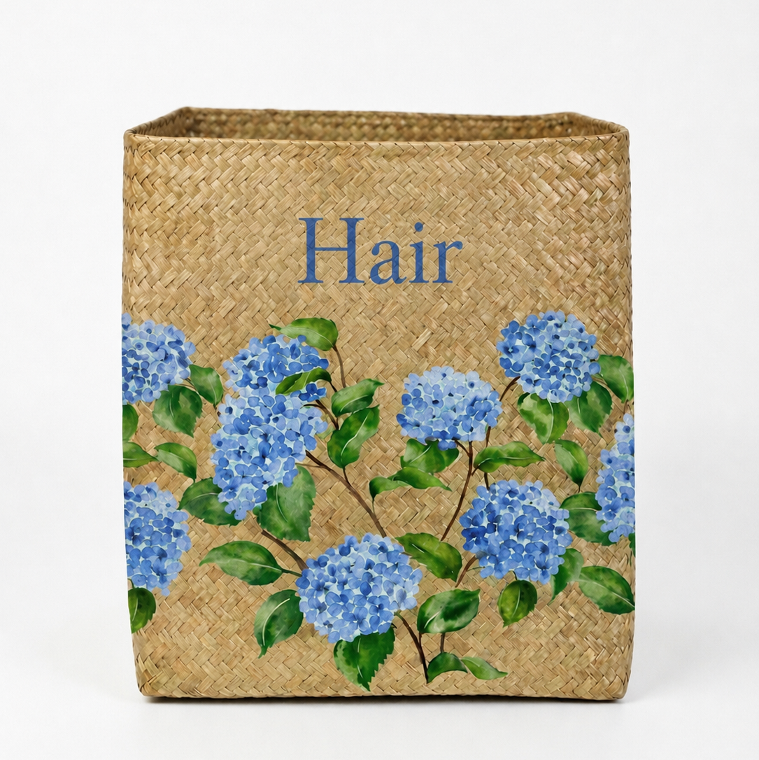 Personalised Floral Storage Basket